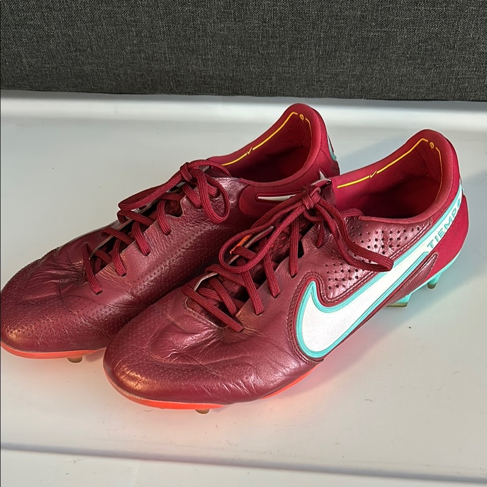 Nike Tiempo Legend 9 Elite FG Team Red Mystic Hibiscus
